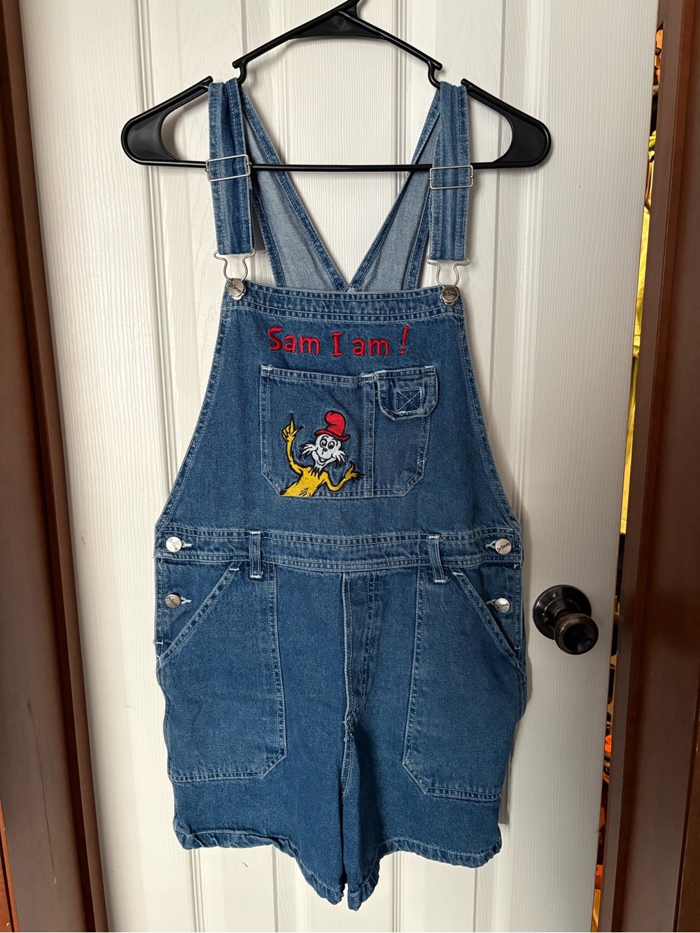 1997 Dr. Seuss, Sam-I-Am overalls